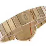 Cartier Santos 8191 (1982) - Wit wijzerplaat 27mm Geelgoud (7/8)