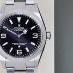 Rolex Explorer 124270 (2024) - Black dial 36 mm Steel case (5/8)