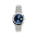 Rolex Datejust 41 126300 (Onbekend (willekeurig serienummer)) - Blauw wijzerplaat 41mm Staal (3/5)