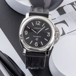 Panerai Luminor Base Logo PAM00000 (2009) - Zwart wijzerplaat 44mm Staal (1/8)