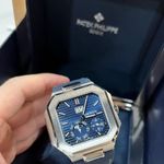Patek Philippe Cubitus 5822P-001 (2024) - Blue dial 45 mm Platinum case (3/3)