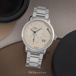 Glashütte Original PanoReserve 1-65-01-22-12-71 (2022) - Zilver wijzerplaat 40mm Staal (3/8)