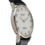 Rolex Cellini Time 5115 (1999) - White dial 32 mm White Gold case (6/8)