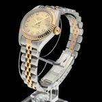 Rolex Lady-Datejust 69173 (1998) - Gold dial 26 mm Gold/Steel case (5/7)