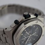 Audemars Piguet Royal Oak Offshore Chronograph 25721ST/O/1000ST/01 (1997) - Blauw wijzerplaat 42mm Staal (7/8)