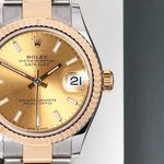 Rolex Datejust 31 278273 (2023) - Gold dial 31 mm Gold/Steel case (5/7)