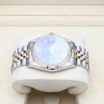 Rolex Datejust 36 16233 (1996) - Blauw wijzerplaat 36mm Goud/Staal (2/6)