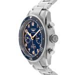 Longines Spirit L3.821.1.49.6 (2024) - Blue dial 42 mm Steel case (4/7)