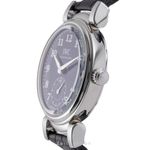 IWC Da Vinci Automatic IW358102 (Onbekend (willekeurig serienummer)) - Blauw wijzerplaat 40mm Staal (5/8)