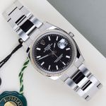 Rolex Oyster Perpetual Date 115234 (2021) - 34mm Staal (1/8)