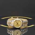 Rolex Lady-Datejust 69173 (1987) - Gold dial 26 mm Gold/Steel case (4/7)