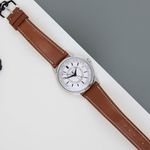 Patek Philippe Calatrava 5212A-001 (2025) - Zilver wijzerplaat 40mm Staal (2/8)