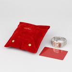 Cartier Santos Galbée 1567 (2018) - White dial 24 mm Gold/Steel case (8/8)