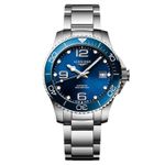 Longines HydroConquest L3.780.4.96.6 (2024) - Blauw wijzerplaat 39mm Staal (1/1)