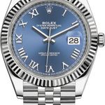 Rolex Datejust 41 126334 (2024) - Blue dial 41 mm Steel case (1/1)