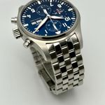 IWC Pilot Chronograph IW377717 (2020) - Blauw wijzerplaat 43mm Staal (14/16)