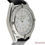 Breitling Wings Lady A66050 (2000) - Silver dial 37 mm Steel case (7/8)