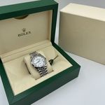 Rolex Datejust 36 126200 (2024) - Wit wijzerplaat 36mm Staal (3/8)