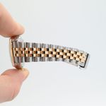 Rolex Datejust 31 68273 (1994) - Blue dial 31 mm Gold/Steel case (7/7)