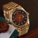 Rolex Day-Date 36 18238 (1995) - Red dial 36 mm Yellow Gold case (3/6)