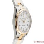 Rolex Oyster Perpetual 34 14233 (Unknown (random serial)) - White dial 34 mm Gold/Steel case (8/8)