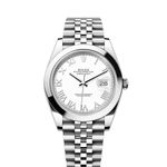 Rolex Datejust 41 126300 (2024) - White dial 41 mm Steel case (1/8)