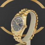 Rolex Day-Date 36 18238 (1989) - Black dial 36 mm Yellow Gold case (2/6)