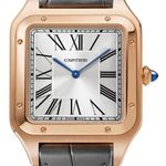 Cartier Santos Dumont WGSA0032 (2026) - Zilver wijzerplaat 47mm Roségoud (1/1)