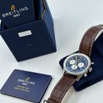 Breitling Navitimer 01 (46 MM) AB0137211C1P1 (2024) - Blauw wijzerplaat 46mm Staal (3/8)