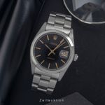 Rolex Oyster Precision 6694 (1965) - Black dial 34 mm Steel case (3/8)