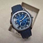 Patek Philippe Aquanaut 5650G-001 (2017) - Blauw wijzerplaat 41mm Witgoud (4/6)