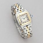 Cartier Panthère 6692 (1992) - White dial 22 mm Gold/Steel case (2/8)