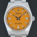 Rolex Oyster Perpetual 126000 (2022) - Turquoise wijzerplaat 36mm Staal (2/4)