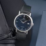 IWC Portofino Automatic IW356308 (Unknown (random serial)) - Black dial 39 mm Steel case (1/8)