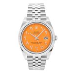 Rolex Datejust 41 126334 (2021) - Oranje wijzerplaat 41mm Staal (1/5)