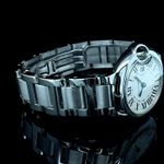 Cartier Ballon Bleu 28mm 3009 (2011) - White dial 28 mm Steel case (5/8)
