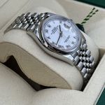 Rolex Datejust 36 126200 (2024) - Wit wijzerplaat 36mm Staal (7/8)