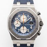 Audemars Piguet Royal Oak Offshore Chronograph 26470ST.OO.A027CA.01 (Unknown (random serial)) - Blue dial 42 mm Steel case (2/4)