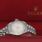 Rolex Lady-Datejust 69174 (1993) - Zilver wijzerplaat 26mm Staal (3/8)