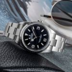 Rolex Explorer 124270 (Unknown (random serial)) - Black dial 36 mm Steel case (2/8)