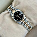 Rolex Lady-Datejust 69173 (1993) - Black dial 26 mm Gold/Steel case (3/8)