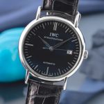 IWC Portofino Automatic IW356305 (2008) - Black dial 39 mm Steel case (3/8)