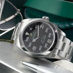 Rolex Air-King 116900 (Unknown (random serial)) - Black dial 40 mm Steel case (2/8)