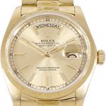 Rolex Day-Date 36 18078 (1981) - 36 mm Yellow Gold case (1/5)