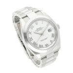 Rolex Datejust 41 126300 (2025) - Wit wijzerplaat 41mm Staal (3/5)