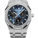 Audemars Piguet Royal Oak Perpetual Calendar 26586TI.OO.1240TI.01 (2023) - Blauw wijzerplaat 41mm Titanium (1/1)