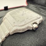 Cartier Santos WSSA0018 (2020) - Zilver wijzerplaat 40mm Staal (8/8)