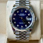 Rolex Datejust 36 126234 (2023) - Blauw wijzerplaat 36mm Staal (2/7)