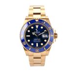 Rolex Submariner Date 126618LB (2021) - Blauw wijzerplaat 41mm Geelgoud (2/8)