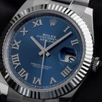 Rolex Datejust 41 126334 (2024) - Blue dial 41 mm Steel case (3/7)